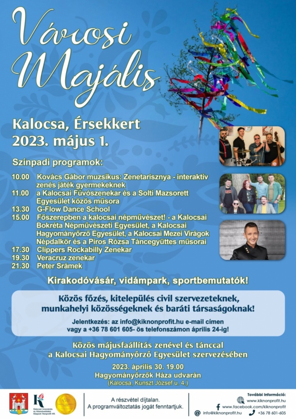 Izgalmas május 1 programok várnak Kalocsán is 