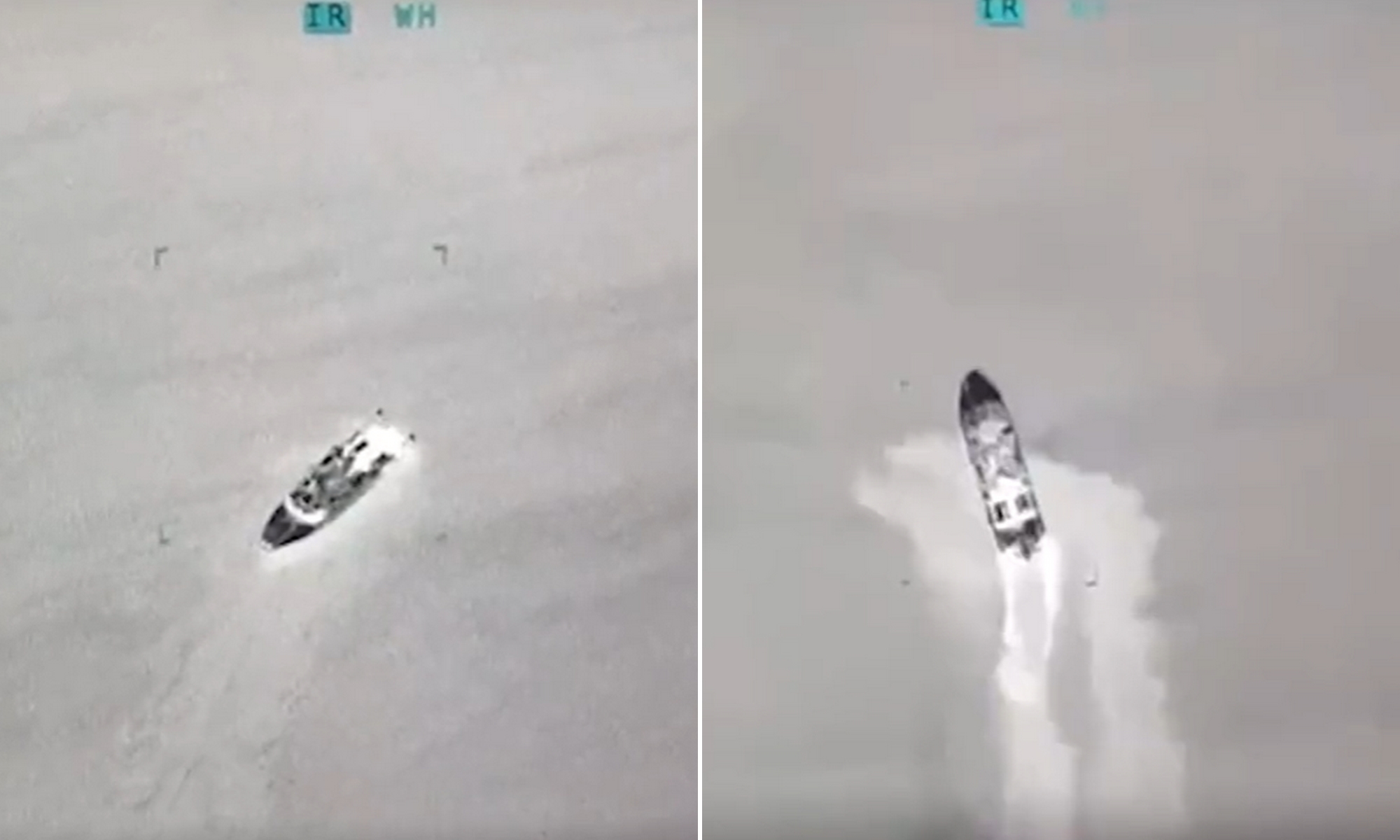 Videón, ahogy dróncsapással megsemmisítenek két orosz hajót az ukránok | szmo.hu