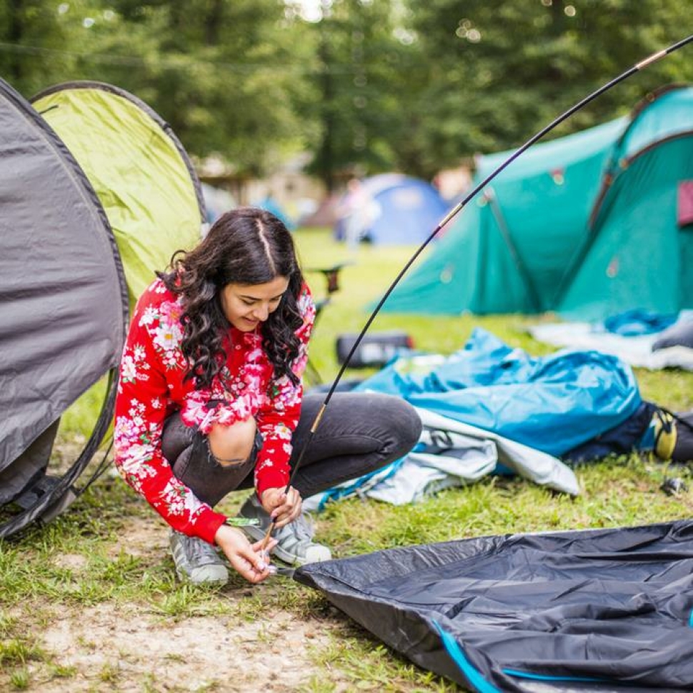 Sopron szállás szempontjából is minden igényt kielégít, de a Volt Fesztivál kempingjében sátrazhatsz is. 