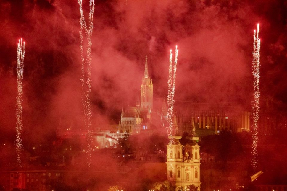Tűzijáték Budapesten 2023-ban is az alsó és felső rakpartról lesz látható