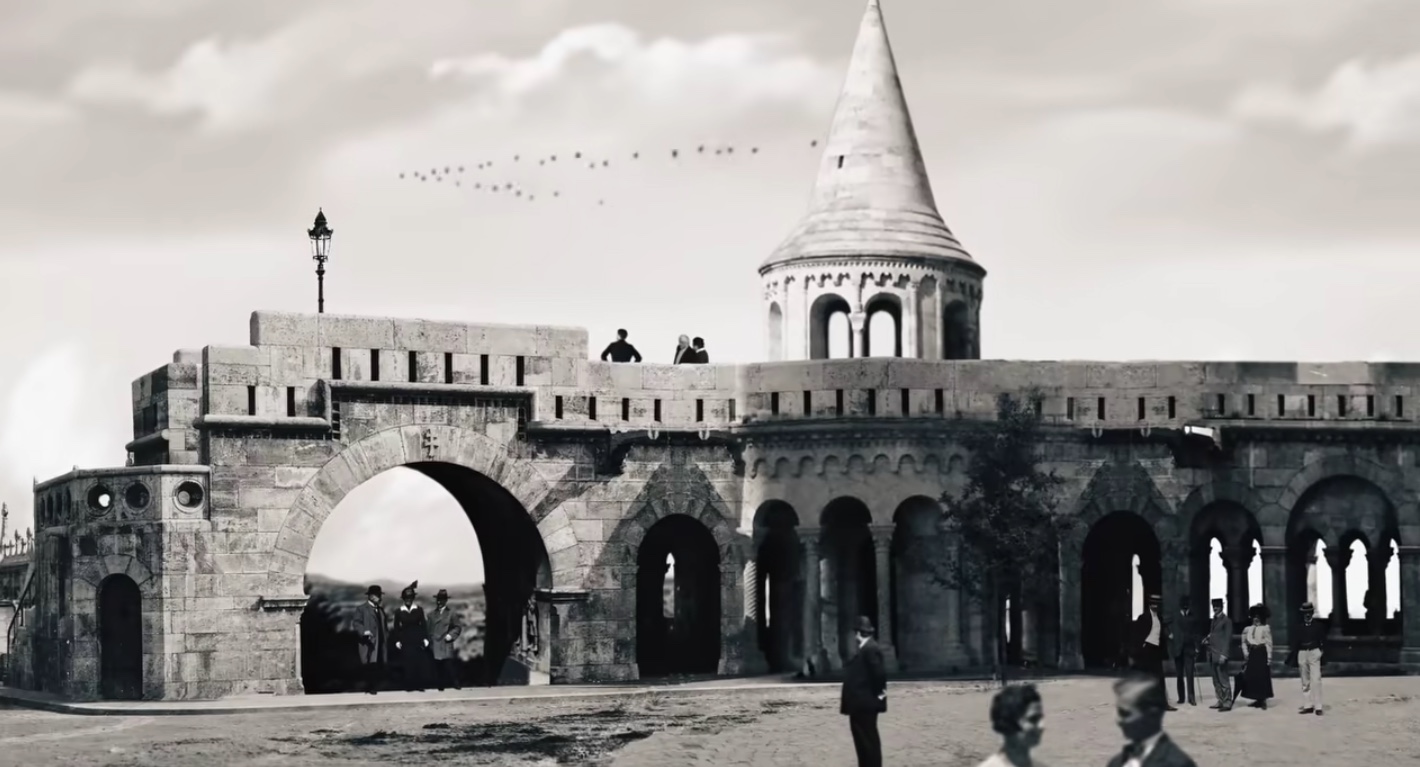 Látványos videón elevenedik meg a régi idők Budapestje