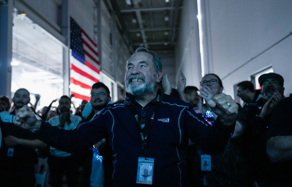 America has landed on the moon again – they have waited 50 years for this moment