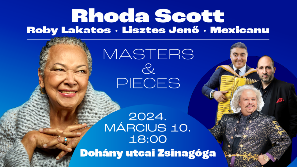 Rhoda Scott: A Kodály-módszerből írtam a diplomamunkámat | szmo.hu