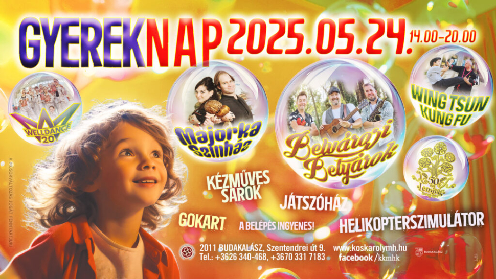 Budakalász gyereknap 2025